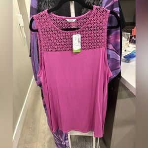 2X Pennington’s Pink shell. NWT.